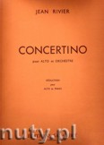 Okadka: Rivier Jean, Concertino pour Alto et Orchestre (Rduction pour Alto et Piano)