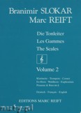 Okadka: Reift Marc, Slokar Branimir, Tonleitern / Gammes / Scales Vol. 2 - CLARINET