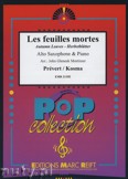 Okadka: Kosma Joseph, Prevert J., Les Feuilles Mortes - Saxophone